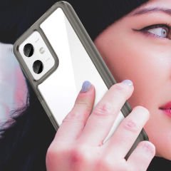 Microcase Xiaomi Redmi Note 12R Pro 6.67 inch Shield Serisi Darbeye Dayanıklı Yarı Esnek Plastik TPU Kılıf - AL8100