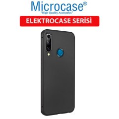Microcase Huawei Honor 9X - Honor 9X Pro Global Elektrocase Serisi Kamera Korumalı Silikon Kılıf - Siyah