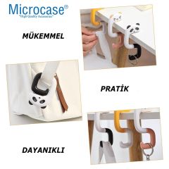 Microcase Sevimli Hayvan Figürlü Katlanabilir Kanca Askı - AL4705 2 Adet