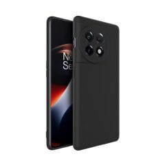 Microcase OnePlus Ace 2 / OnePlus 11R Elektrocase Serisi Silikon Kılıf - Siyah AL3340