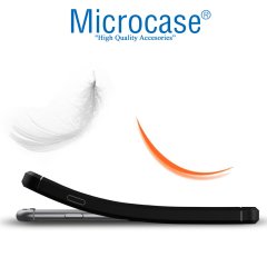 Microcase iPhone 6 Plus Brushed Silikon Kılıf + 3D Curved Cam SYH
