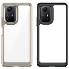 Microcase Xiaomi Redmi Note 12S 4G Shield Serisi Darbeye Dayanıklı Yarı Esnek Plastik TPU Kılıf - AL8100