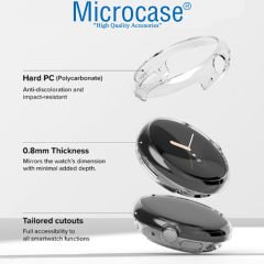 Microcase Google Pixel Watch Önü Açık Sert Plastik Kılıf - AL3172