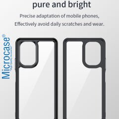 Microcase Xiaomi Redmi Note 12S 4G Shield Serisi Darbeye Dayanıklı Yarı Esnek Plastik TPU Kılıf - AL8100