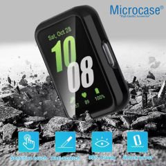 Microcase Samsung Galaxy Fit3   Önü Kapalı Silikon Kılıf - AL3173
