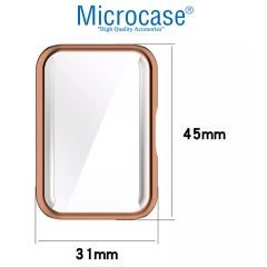 Microcase Samsung Galaxy Fit3   Önü Kapalı Silikon Kılıf - AL3173