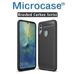 Huawei P Smart 2019 Brushed Silikon Kılıf + Ekran Koruma