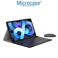 Microcase iPad Air 5. Nesil 10.9 Bluetooth Klavye+Mouse+Standlı Kılıf BKK6