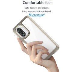 Microcase Xiaomi Poco C51 Shield Serisi Darbeye Dayanıklı Yarı Esnek Plastik TPU Kılıf - AL8100