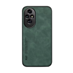 Microcase Honor 200 Pro için Luxury Leather Series Deri Desenli Plastik Koruma Kılıf - AL8125