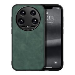 Microcase Xiaomi 14 Ultra  için Luxury Leather Series Deri Desenli Plastik Koruma Kılıf - AL8125