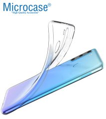 Microcase Samsung Galaxy A21  0.2 mm İnce Soft Silikon Kılıf - Şeffaf
