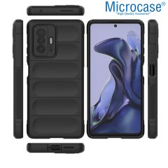 Microcase Xiaomi 11T Pro Miami Serisi Darbeye Dayanıklı Silikon Kılıf - Açık Mavi