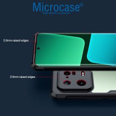 Microcase Xiaomi 13 Pro Global ile uyumlu Airbag Serisi Darbeye Dayanıklı Köşe Korumalı Tpu Kılıf - AL3370