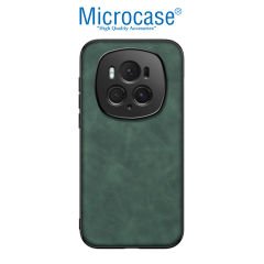 Microcase Honor Magic 6 Pro   için Luxury Leather Series Deri Desenli Plastik Koruma Kılıf - AL8125