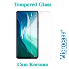 Microcase Xiaomi Mi 11i Tempered Glass Cam Ekran Koruma