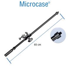 Microcase Stüdyo Mikrofon Standları içi Metal Boom Kolu BoomArm 65 cm 3/8 Vida - AL4729