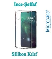 Microcase Samsung Galaxy M31 0.2 mm İnce Soft Silikon Kılıf - Şeffaf