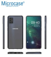 Microcase Samsung Galaxy M31 0.2 mm İnce Soft Silikon Kılıf - Şeffaf