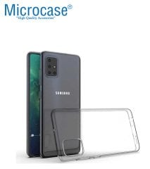 Microcase Samsung Galaxy M31 0.2 mm İnce Soft Silikon Kılıf - Şeffaf