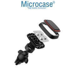 Microcase Güçlendirilmiş Mıknatıslı Izgaralıktan Araç Içi Telefon Tutucu - MG16