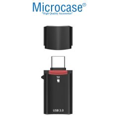 Microcase Type-C to USB 3.0 Çoğaltıcı Hub Kart Okuyuculu USB OTG SD/TF - AL4156