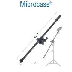 Microcase Telefon Tutuculu Metal Boom Kolu BoomArm 65 cm 1/4 Vida - AL4728