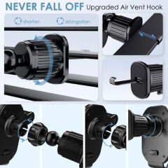 Microcase Araç içi Izgaralıktan Tutucu Parça 17mm - AL3431