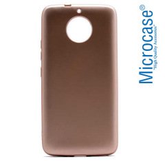 Microcase Motorola Moto G5S Premium Silikon Kılıf+Tempered Cam