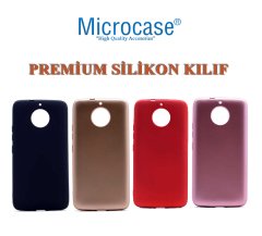 Microcase Motorola Moto G5S Premium Silikon Kılıf+Tempered Cam