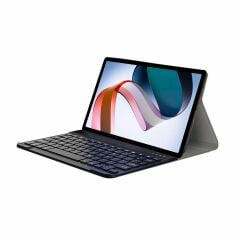 Microcase Lenovo Tab P12 TB370FU 12.7 inch Tablet Bluetooth Klavyeli Standlı Kılıf - BKK4