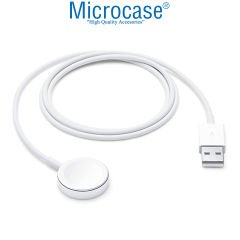Microcase Huawei Watch 3 Pro - GT Cyber - GT3 Pro İçin USB Manyetik Şarj Cihazı Beyaz - AL3433