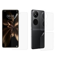 Microcase Huawei Pocket 2 Hydrogel Esnek Ön Arka Koruma Filmi - AL3426