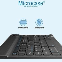 Microcase Vorcom Ultrapad 10.36 inch için Bluetooth Klavye (TR Sticker) + Bluetooth Mouse + Tablet Standı - AL2765