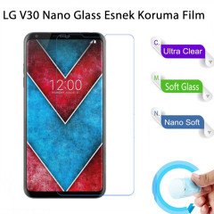 LG V30 Nano Glass Esnek Cam Ekran Koruma