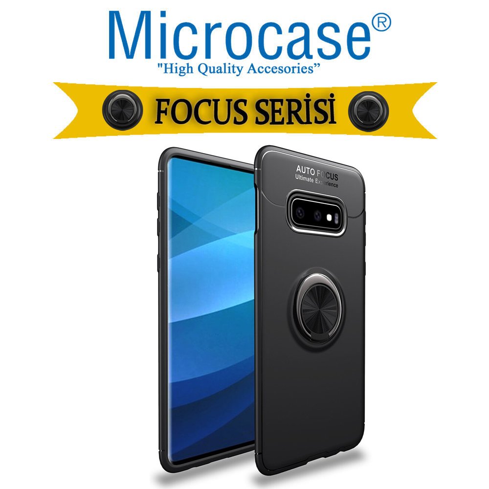 Samsung Galaxy S10e Focus Seri Yüzük Standlı Kılıf