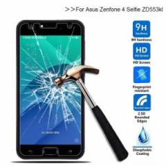 Asus Zenfone 4 Live 5.5'' ZD553KL LeatherEffect Silikon Kılıf+Cam