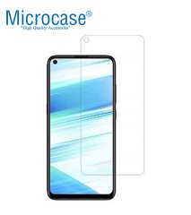 Microcase Samsung Galaxy A21s 0.2 mm İnce Soft Silikon Kılıf - Şeffaf + Tempered Glass Cam Koruma