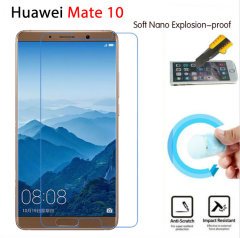 Huawei Mate 10 Nano Glass Esnek Cam Ekran Koruma