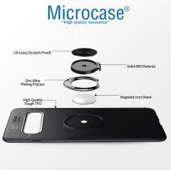 Samsung Galaxy S10 Focus Seri Yüzük Standlı Kılıf