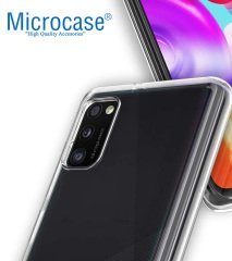 Microcase Samsung Galaxy A41 0.2 mm İnce Soft Silikon Kılıf - Şeffaf