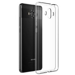 Huawei Mate 10 Ultra İnce 0.2 mm Soft Silikon Kılıf + Nano Glass Fi