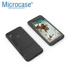 Microcase Xiaomi Redmi S2 Alfa Serisi Armor Standlı Kılıf+CAM