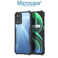 Microcase Realme 8 Airbag Serisi Darbeye Dayanıklı Köşe Korumalı Kılıf