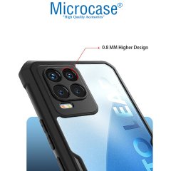 Microcase Realme 8 Airbag Serisi Darbeye Dayanıklı Köşe Korumalı Kılıf