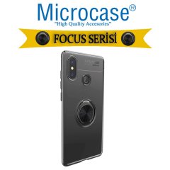 Xiaomi Mi Max 3 Focus Seri Yüzük Standlı Kılıf + CAM (SEÇİN)