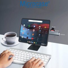 Microcase USB 3.0 Type C Kart Okuyucu 3in1 USB OTG SD TF MicroSD Kart Okuyucu - Model ADS103