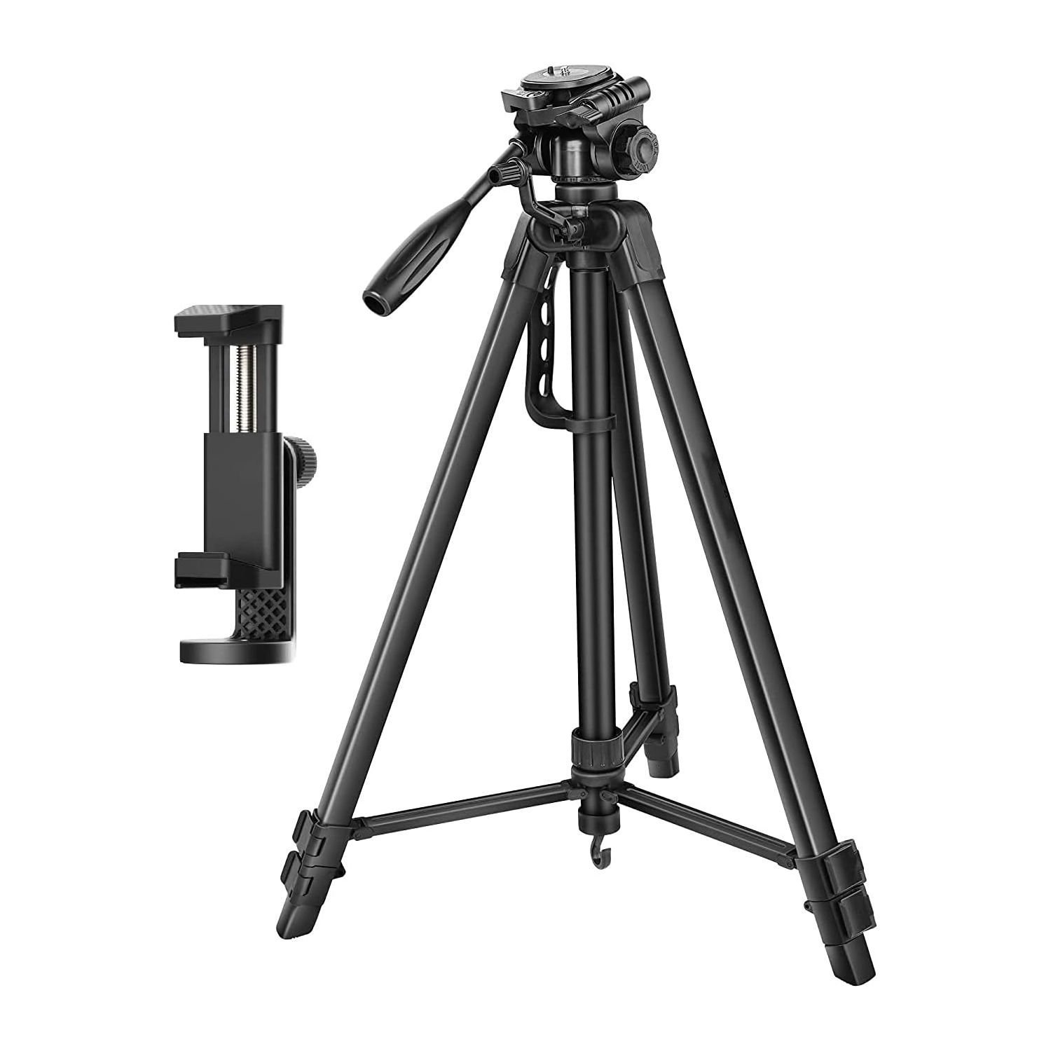 Microcase NP-8830 Bluetooth Kumandalı Kamera DSLR Telefon Tutuculu Tripod 155cm  - AL4643