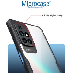Microcase Xiaomi Redmi 10 Airbag Serisi Darbeye Dayanıklı Köşe Korumalı Kılıf