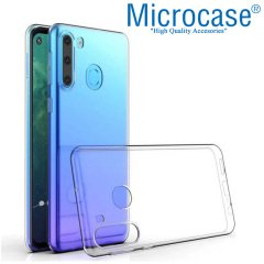 Microcase Samsung Galaxy M11 0.2 mm Ultra İnce Soft Silikon Kılıf - Şeffaf